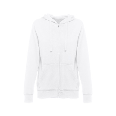 THC AMSTERDAM WOMEN WH. Sweatshirt para senhora, com fecho e capuz